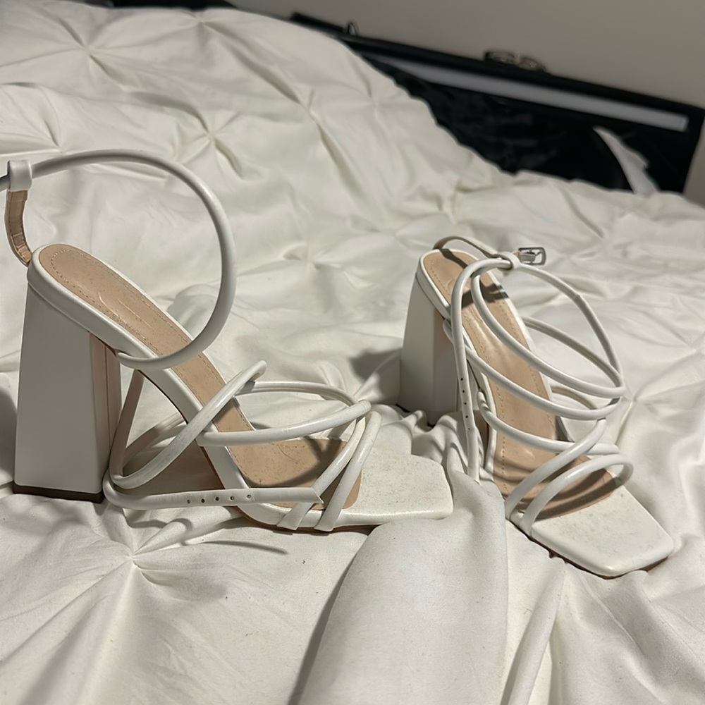 White heels